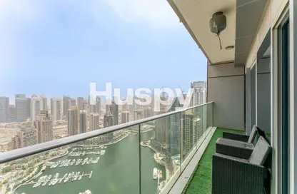 Apartment - 1 Bedroom - 2 Bathrooms for rent in Damac Heights - Dubai Marina - Dubai