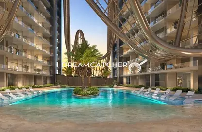 Pool image for: Apartment - 1 Bedroom - 2 Bathrooms for sale in Sky Hills Residence - Al Barsha South - Al Barsha - Dubai, Image 1