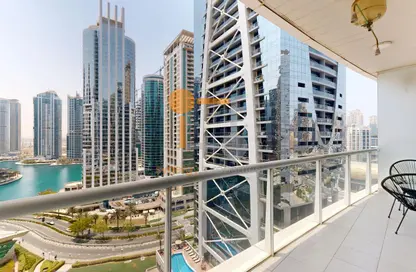 شقة - غرفة نوم - 2 حمامات للايجار في ليك تيراس - (JLT) مجمع D - أبراج بحيرة الجميرا - دبي
