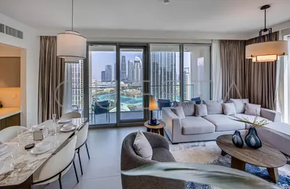 Apartment - 3 Bedrooms - 4 Bathrooms for rent in Forte 1 - Forte - Downtown Dubai - Dubai