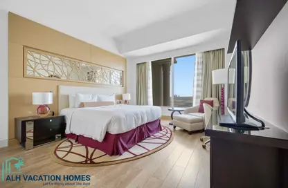 النزل و الشقق الفندقية - غرفة نوم - 2 حمامات للايجار في ماريوت للشقق الفندقية - الجداف - دبي