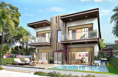 Townhouse - 4 Bedrooms - 4 Bathrooms for sale in Nice - Damac Lagoons - Dubai
