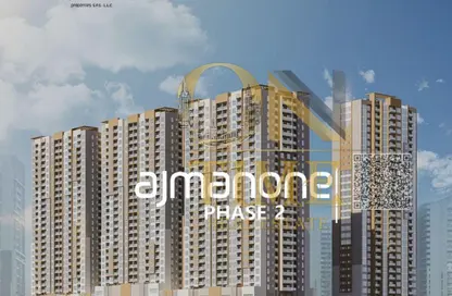 Apartment - Studio - 1 Bathroom for sale in Ajman One Tower 1 - Ajman One - Ajman Downtown - Ajman