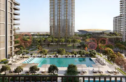 صورة لـ حوض سباحة شقة - غرفة نوم - 1 حمام للبيع في ميناء خور دبي (ذا لاجونز) - دبي ، صورة رقم 1