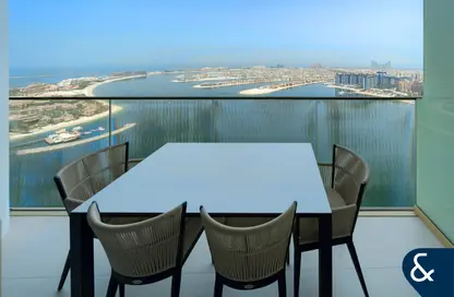 Apartment - 2 Bedrooms - 2 Bathrooms for rent in Grand Bleu Tower 1 - EMAAR Beachfront - Dubai Harbour - Dubai