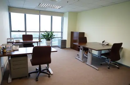 Business Centre - Studio - 1 Bathroom for rent in Concord Tower - Dubai Media City - Dubai