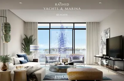 Apartment - 4 Bedrooms - 4 Bathrooms for sale in Seagate Building 2 - Seagate - Mina Rashid - Dubai