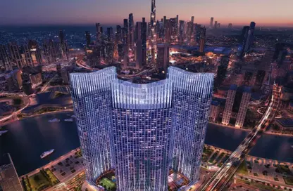 شقة - غرفة نوم - 2 حمامات للبيع في برج بن غاطي سكاي رايز أ - بن غاطي سكاي رايز - الخليج التجاري - دبي