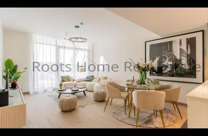 Living / Dining Room image for: Apartment - 3 Bedrooms - 4 Bathrooms for sale in Barari Views - Majan - Dubai, Image 1