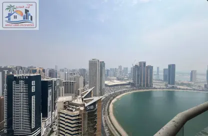 Apartment - 2 Bedrooms - 4 Bathrooms for rent in Al Khan Lagoon Tower - Al Khan Lagoon - Al Khan - Sharjah