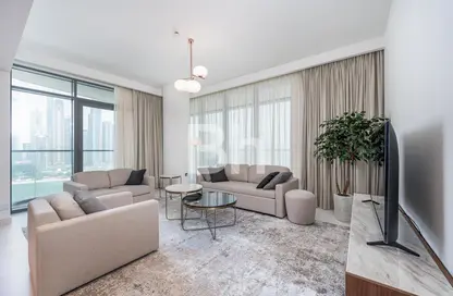 Apartment - 3 Bedrooms for rent in Marina Vista - EMAAR Beachfront - Dubai Harbour - Dubai