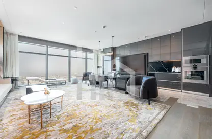 Apartment - 1 Bedroom - 2 Bathrooms for rent in One Za'abeel Tower - Zabeel 1 - Zabeel - Dubai