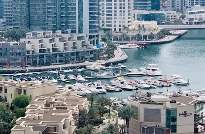 Apartment - 2 Bedrooms - 3 Bathrooms for rent in MAG 218 - Dubai Marina - Dubai
