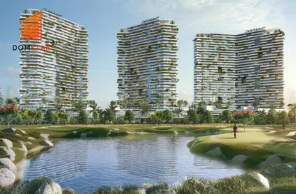 Apartment - 1 Bedroom - 1 Bathroom for sale in Golf Greens 1 - Tower A - Golf Greens - DAMAC Hills - Dubai