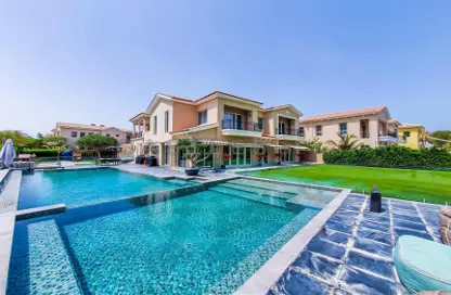 Pool image for: Villa - 5 Bedrooms - 5 Bathrooms for rent in The Sundials - Earth - Jumeirah Golf Estates - Dubai, Image 1