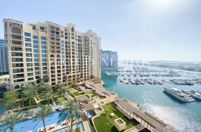 Apartment - 2 Bedrooms - 3 Bathrooms for rent in Marina Residences 2 - Marina Residences - Palm Jumeirah - Dubai