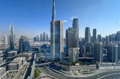شقة - 2 غرف نوم - 2 حمامات للايجار في 48 برج جيت - برج دبي - دبي وسط المدينة - دبي