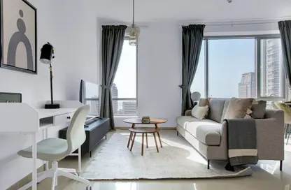Apartment - 1 Bedroom - 1 Bathroom for rent in Blakely Tower - Park Island - Dubai Marina - Dubai