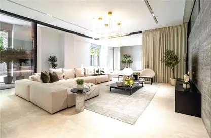Living Room image for: Townhouse - 3 Bedrooms - 4 Bathrooms for sale in Shamsa Townhouse - Expo City Valley - Expo City - Dubai, Image 1