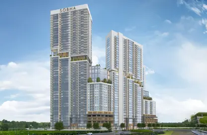 Apartment - 1 Bedroom - 2 Bathrooms for sale in The Crest Tower B - Sobha Hartland - Mohammed Bin Rashid City - Dubai