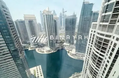 Office Space - Studio - 2 Bathrooms for rent in Swiss Tower - JLT Cluster Y - Jumeirah Lake Towers - Dubai