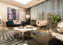 Living Room image for: Studio - 1 bathroom for sale in The Sterling East - The Sterling - Business Bay - Dubai, Image 1