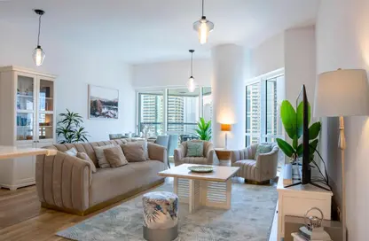 Apartment - 2 Bedrooms - 2 Bathrooms for rent in Concorde Tower - JLT Cluster H - Jumeirah Lake Towers - Dubai