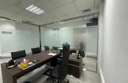 Office Space - Studio - 1 Bathroom for rent in Blue Tower - Sheikh Zayed Road - Dubai