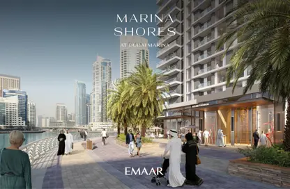 Apartment - 1 Bedroom - 1 Bathroom for sale in Marina Shores - Dubai Marina - Dubai