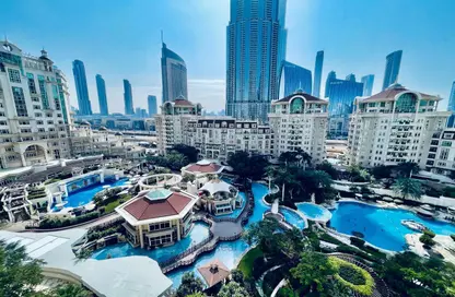 Outdoor Building image for: Apartment - 3 Bedrooms - 4 Bathrooms for rent in Rose - Al Murooj Complex - Zabeel - Dubai, Image 1