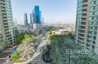 Apartment - 3 Bedrooms - 4 Bathrooms for rent in Al Fairooz Tower - Emaar 6 Towers - Dubai Marina - Dubai