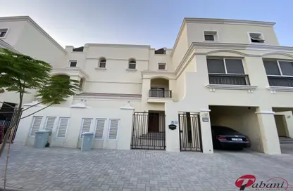 Outdoor Building image for: Townhouse - 3 Bedrooms - 4 Bathrooms for sale in Bayti Townhouses - Al Hamra Village - Ras Al Khaimah, Image 1