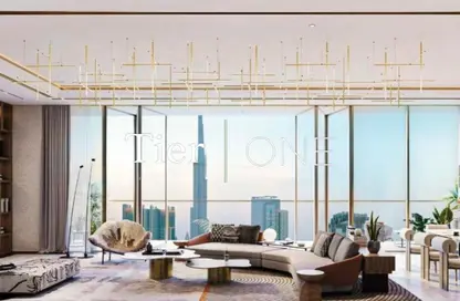 بنتهاوس - 5 غرف نوم - 7 حمامات للبيع في اكسكوزيت ليفينج ريزيدنسز - برج خليفة - دبي وسط المدينة - دبي