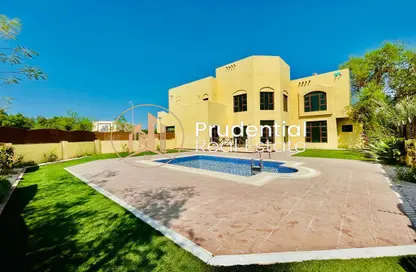 Pool image for: Villa - 5 Bedrooms - 7 Bathrooms for rent in Sas Al Nakheel Village - Sas Al Nakheel - Abu Dhabi, Image 1