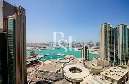 Apartment - 1 Bedroom - 1 Bathroom for rent in Marina Blue Tower - Marina Square - Al Reem Island - Abu Dhabi
