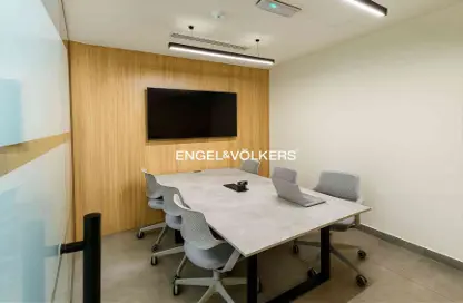 Office Space - Studio - 1 Bathroom for rent in The Exchange - Business Bay - Dubai