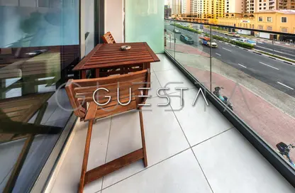 Apartment - Studio - 1 Bathroom for rent in LIV Residence - Dubai Marina - Dubai