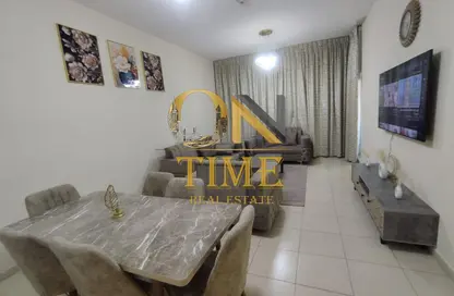 Apartment - 2 Bedrooms - 1 Bathroom for rent in Al Rashidiya Towers - Ajman Downtown - Ajman
