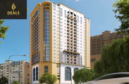 Apartment - 2 Bedrooms - 3 Bathrooms for sale in Nuaimia Two Tower - Al Nuaimiya - Ajman