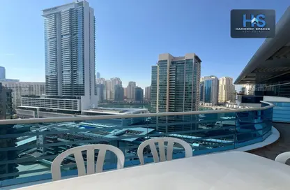 شقة - 2 غرف نوم - 3 حمامات للايجار في برج كاسكيد - دبي مارينا - دبي