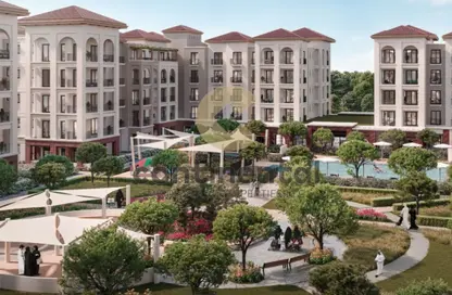 Apartment - 1 Bedroom - 2 Bathrooms for sale in Bloom Living - Zayed City (Khalifa City C) - Khalifa City - Abu Dhabi