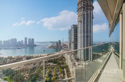 Apartment - 1 Bedroom - 2 Bathrooms for sale in Palm View - Dubai Media City - Dubai