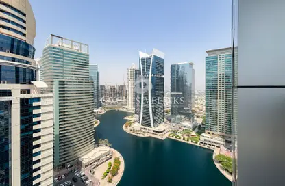 شقة - غرفة نوم - 2 حمامات للايجار في ابراج جرين ليك - (JLT) مجمع S - أبراج بحيرة الجميرا - دبي