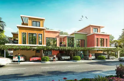 Townhouse - 4 Bedrooms - 5 Bathrooms for sale in Portofino - Damac Lagoons - Dubai