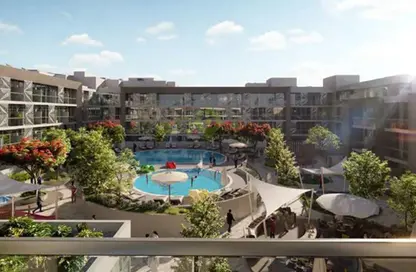 Apartment - Studio - 1 Bathroom for sale in Reportage Plaza 2 - Masdar City - Abu Dhabi