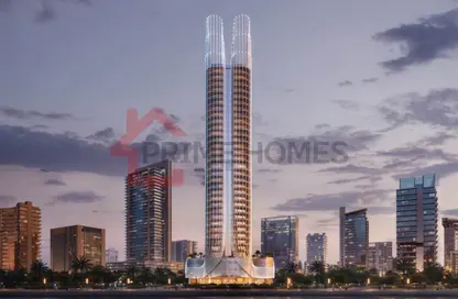 شقة - 1 حمام للبيع في بن غاطي سكاي هول - الخليج التجاري - دبي