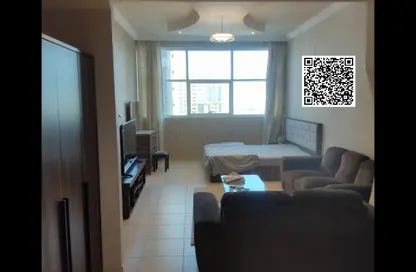 Apartment - Studio - 1 Bathroom for rent in Ajman One Towers - Al Sawan - Ajman
