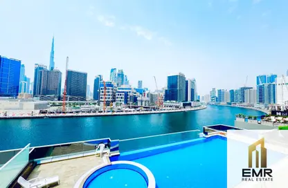 Apartment - 3 Bedrooms - 4 Bathrooms for rent in Art XV - Business Bay - Dubai