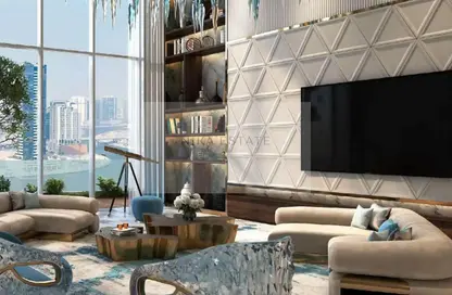 شقة - غرفة نوم - 2 حمامات للبيع في شيك تاور - الخليج التجاري - دبي