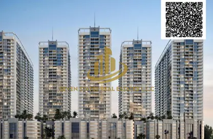 Apartment - 1 Bedroom - 2 Bathrooms for sale in Ajman Creek Towers - Al Rashidiya 1 - Al Rashidiya - Ajman